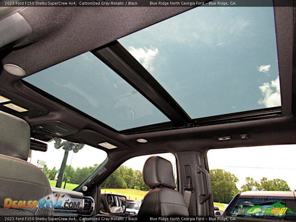 Sunroof of 2023 Ford F150 Shelby SuperCrew 4x4 Photo #21