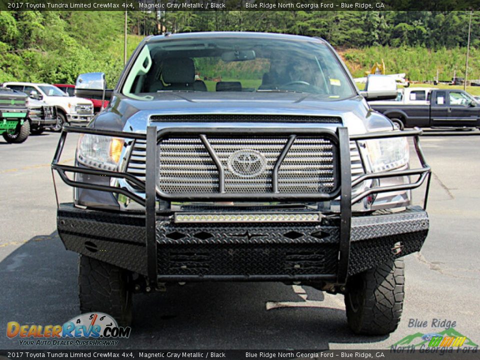 2017 Toyota Tundra Limited CrewMax 4x4 Magnetic Gray Metallic / Black Photo #8