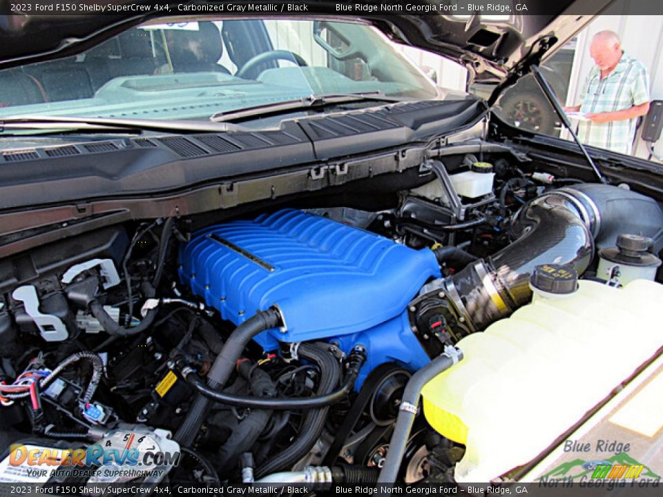 2023 Ford F150 Shelby SuperCrew 4x4 5.0 Liter Supercharged DOHC 32-Valve Ti-VCT V8 Engine Photo #23