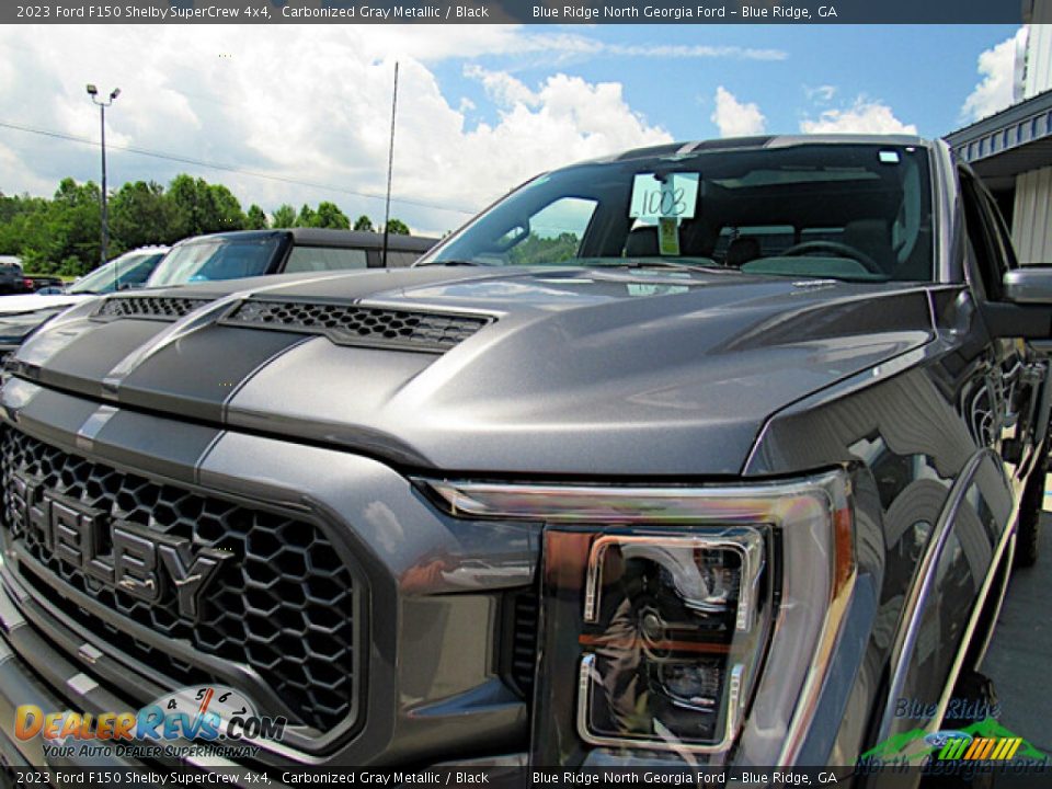 2023 Ford F150 Shelby SuperCrew 4x4 Carbonized Gray Metallic / Black Photo #26