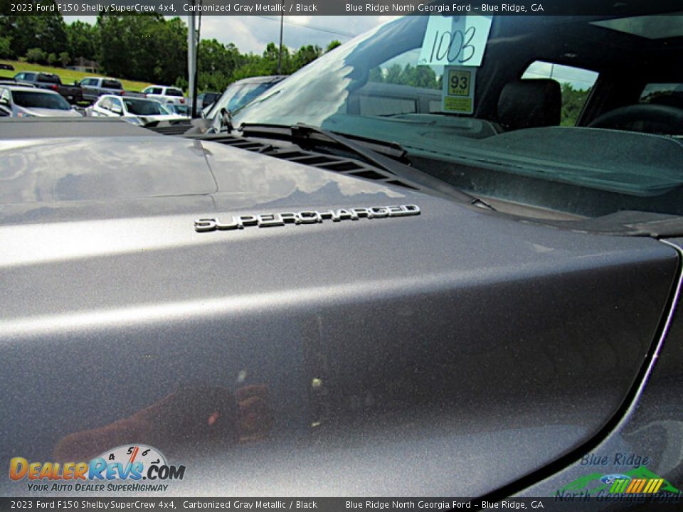 2023 Ford F150 Shelby SuperCrew 4x4 Carbonized Gray Metallic / Black Photo #27