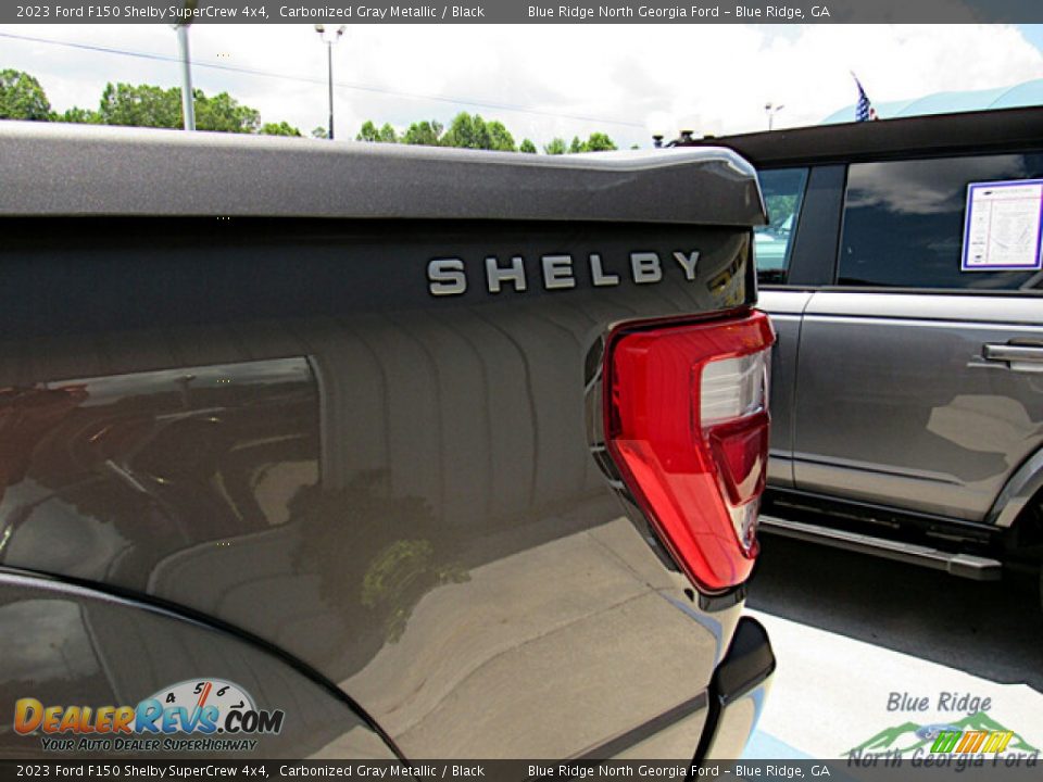 2023 Ford F150 Shelby SuperCrew 4x4 Carbonized Gray Metallic / Black Photo #28