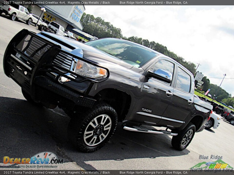 2017 Toyota Tundra Limited CrewMax 4x4 Magnetic Gray Metallic / Black Photo #20