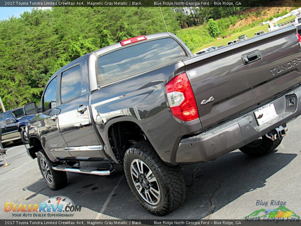 2017 Toyota Tundra Limited CrewMax 4x4 Magnetic Gray Metallic / Black Photo #23