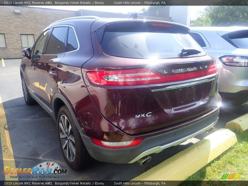 2019 Lincoln MKC Reserve AWD Burgundy Velvet Metallic / Ebony Photo #2