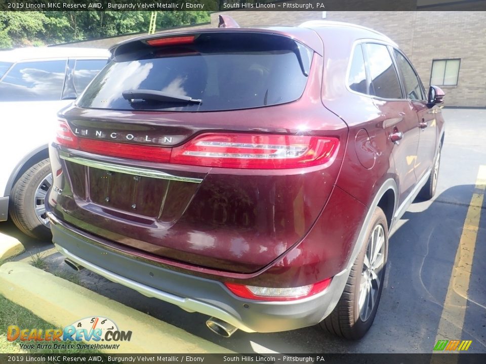 2019 Lincoln MKC Reserve AWD Burgundy Velvet Metallic / Ebony Photo #4