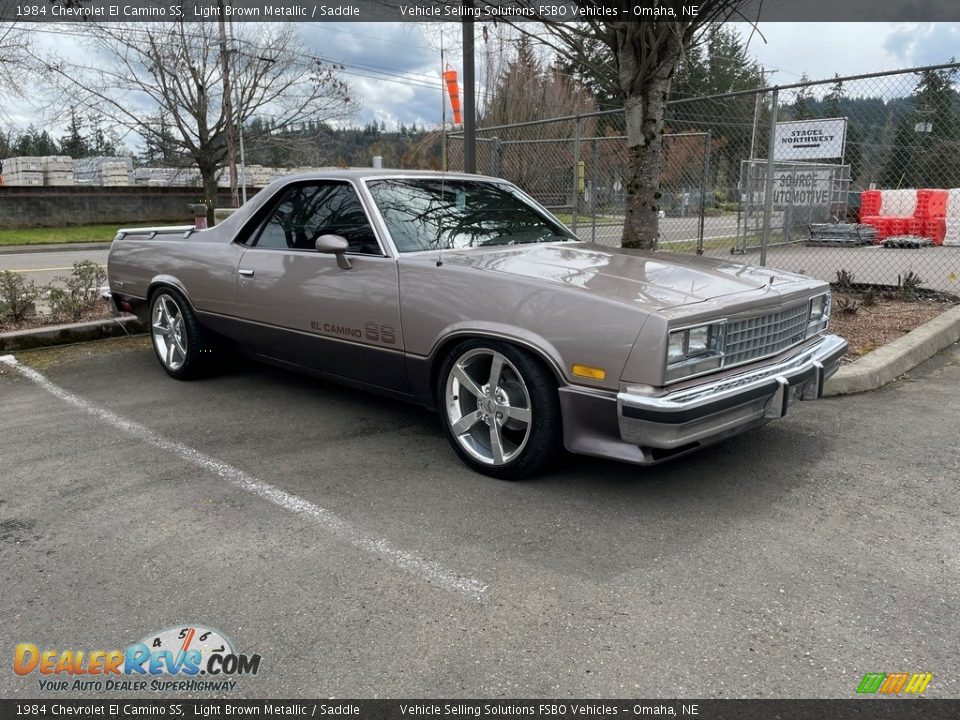 Front 3/4 View of 1984 Chevrolet El Camino SS Photo #1
