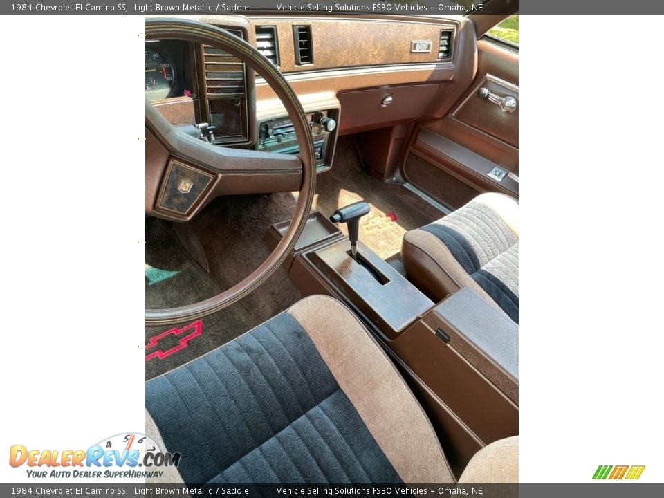 Saddle Interior - 1984 Chevrolet El Camino SS Photo #2