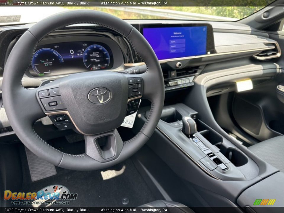 Dashboard of 2023 Toyota Crown Platinum AWD Photo #3