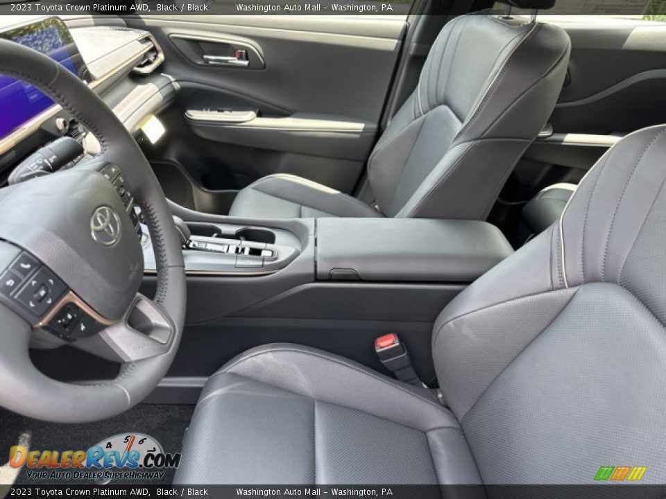 Front Seat of 2023 Toyota Crown Platinum AWD Photo #4