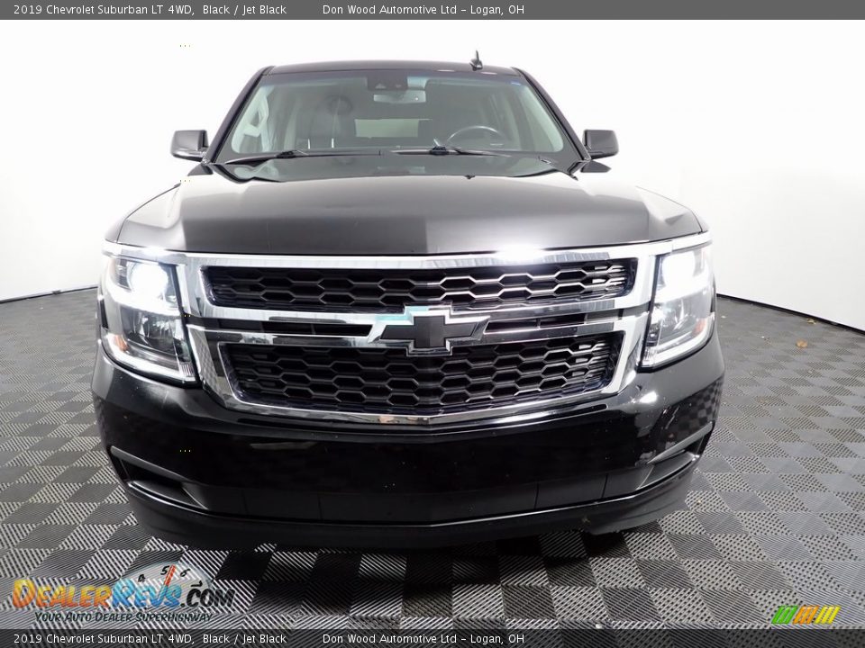 2019 Chevrolet Suburban LT 4WD Black / Jet Black Photo #6