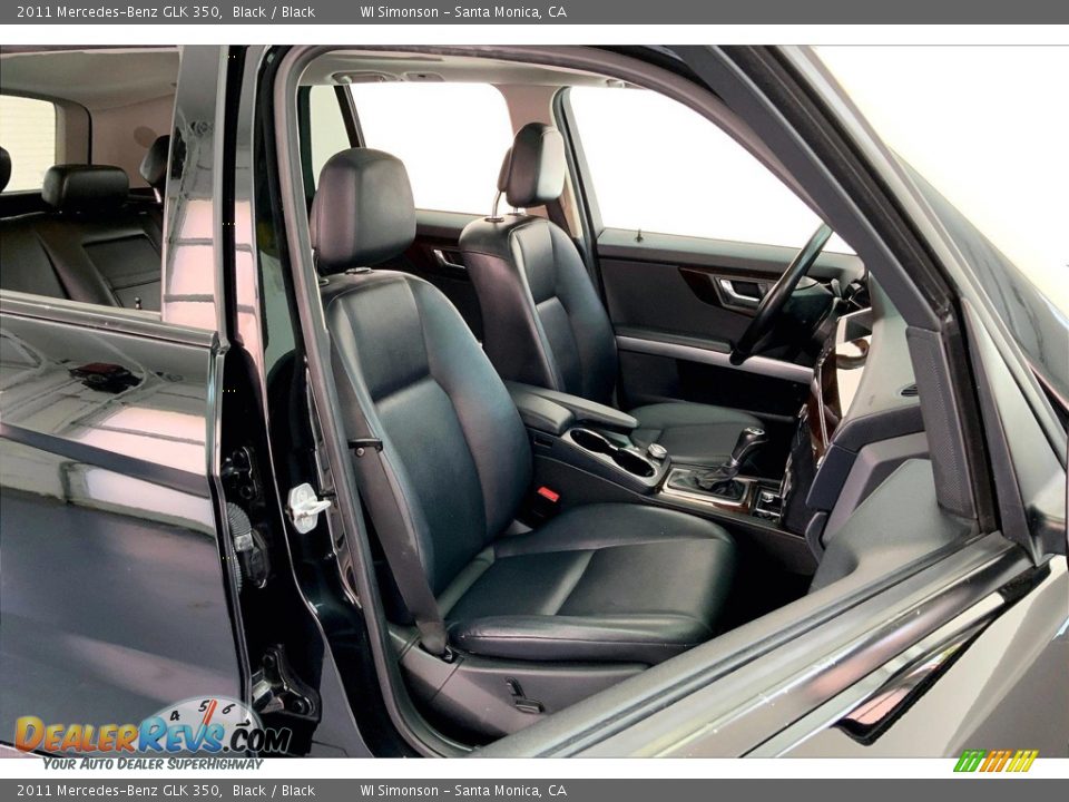 2011 Mercedes-Benz GLK 350 Black / Black Photo #6