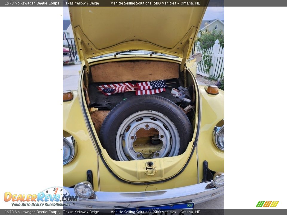 1973 Volkswagen Beetle Coupe Trunk Photo #7