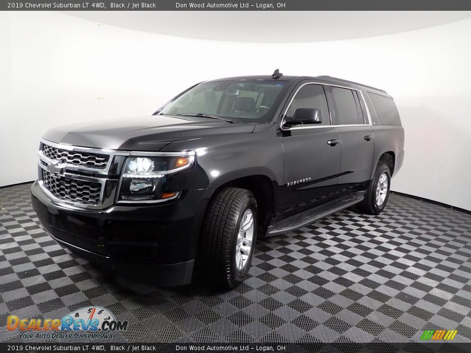 2019 Chevrolet Suburban LT 4WD Black / Jet Black Photo #7