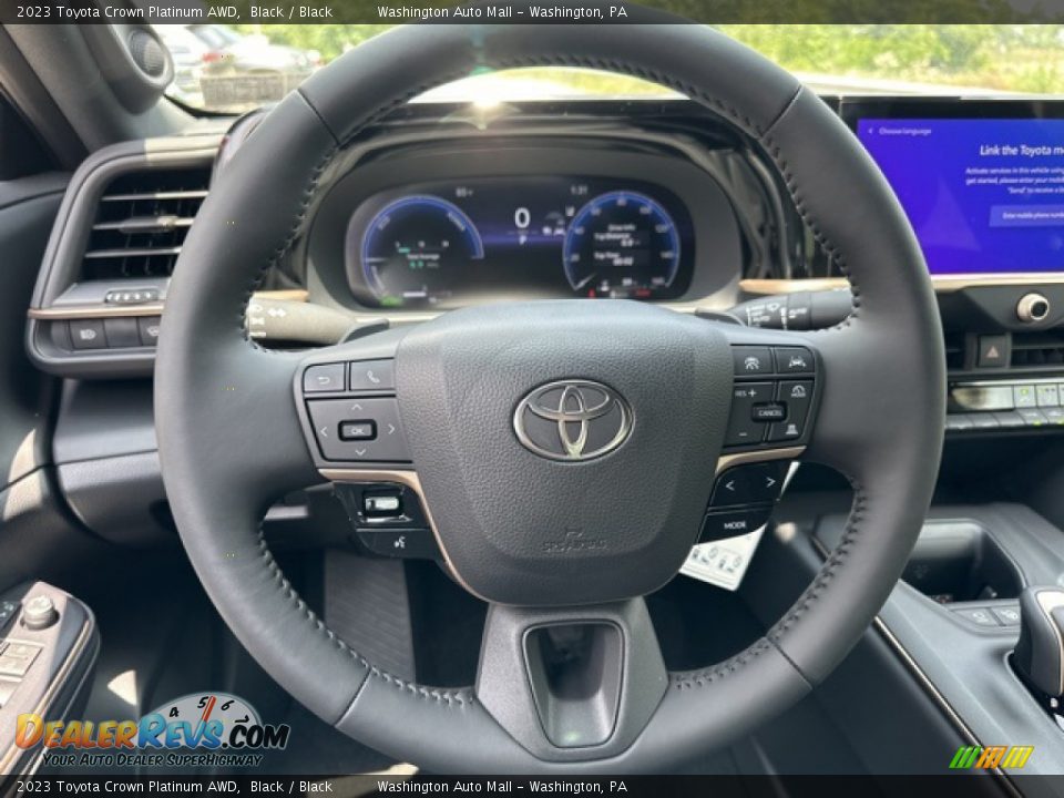 2023 Toyota Crown Platinum AWD Steering Wheel Photo #10