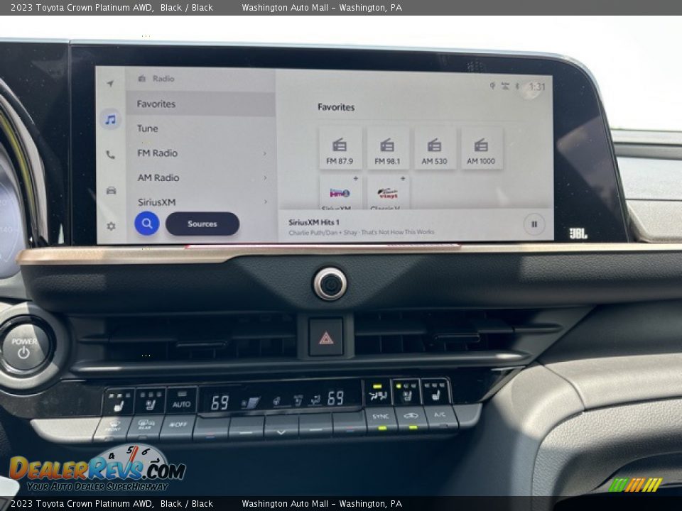 Controls of 2023 Toyota Crown Platinum AWD Photo #11