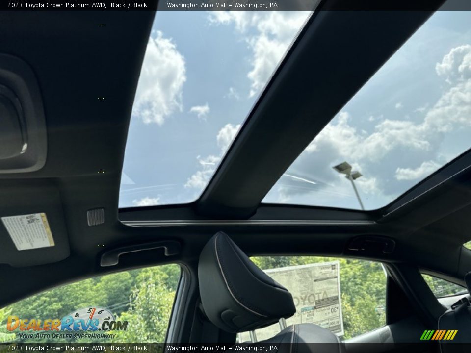 Sunroof of 2023 Toyota Crown Platinum AWD Photo #14