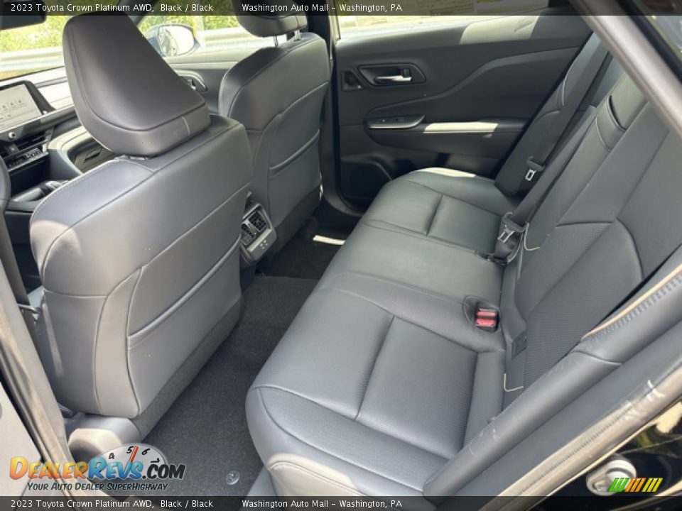 Rear Seat of 2023 Toyota Crown Platinum AWD Photo #17