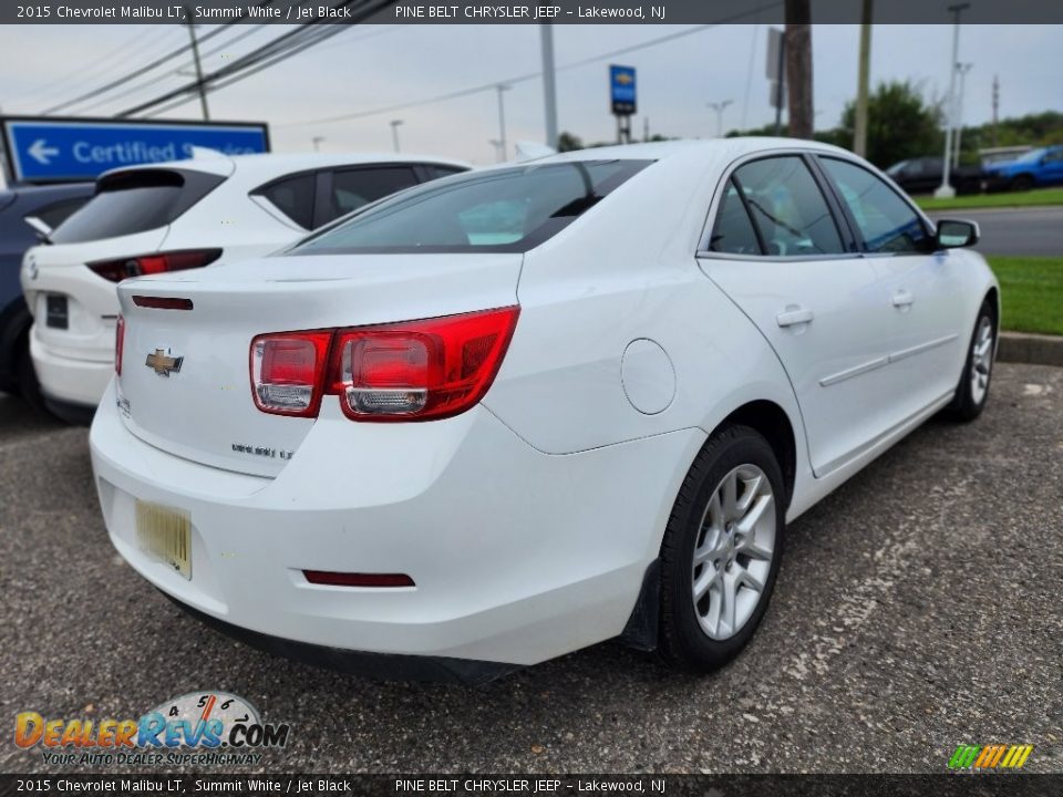 2015 Chevrolet Malibu LT Summit White / Jet Black Photo #3