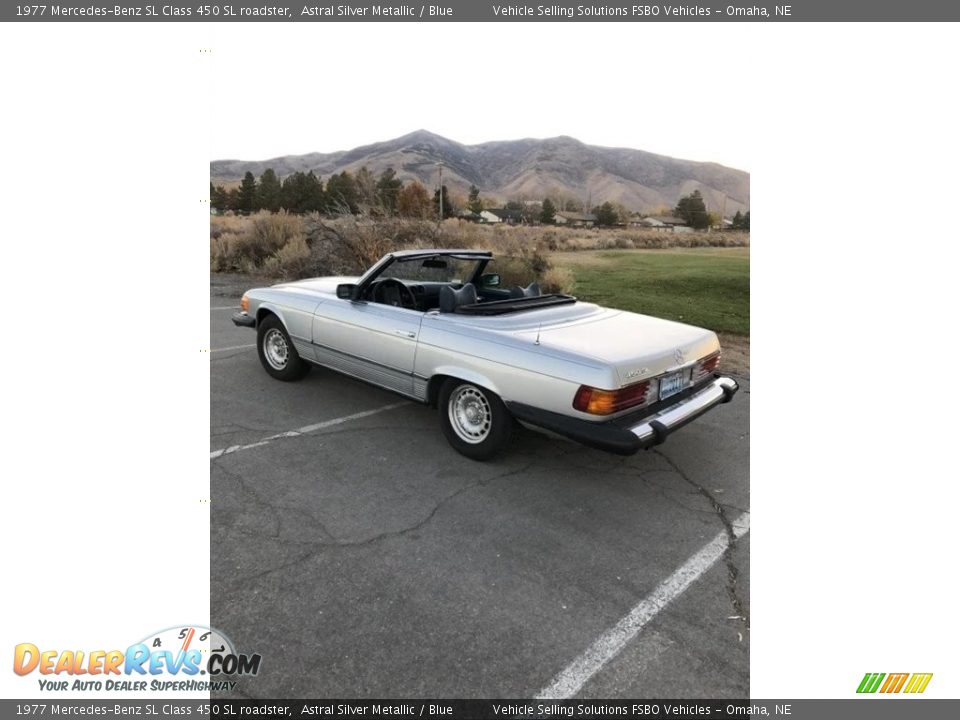 Astral Silver Metallic 1977 Mercedes-Benz SL Class 450 SL roadster Photo #12