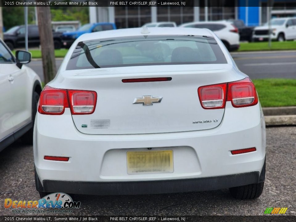 2015 Chevrolet Malibu LT Summit White / Jet Black Photo #4