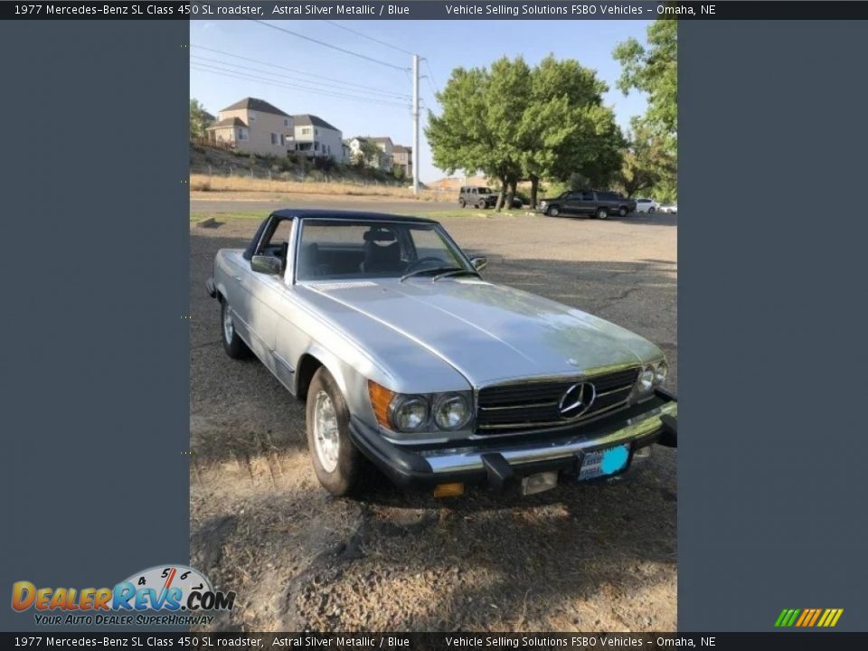 Astral Silver Metallic 1977 Mercedes-Benz SL Class 450 SL roadster Photo #13