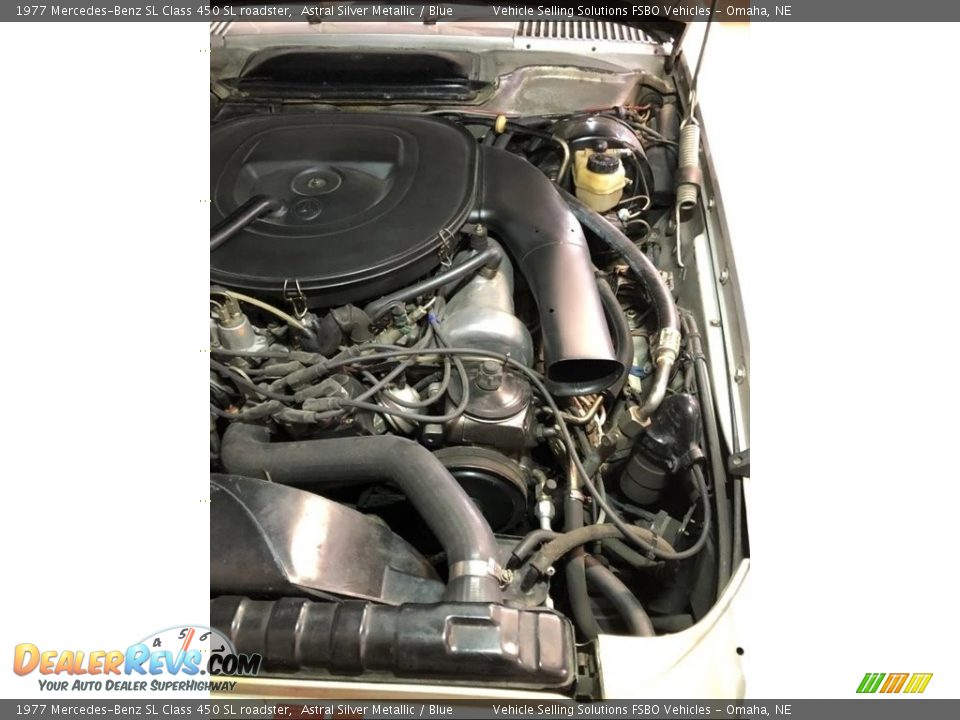 1977 Mercedes-Benz SL Class 450 SL roadster 4.5 Liter SOHC 16-Valve V8 Engine Photo #17