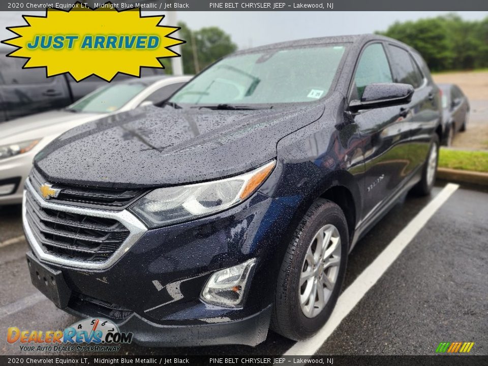 2020 Chevrolet Equinox LT Midnight Blue Metallic / Jet Black Photo #1