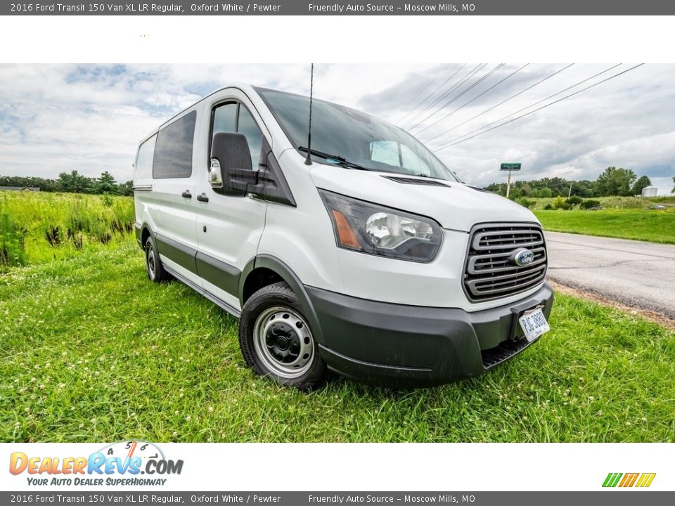 2016 Ford Transit 150 Van XL LR Regular Oxford White / Pewter Photo #1