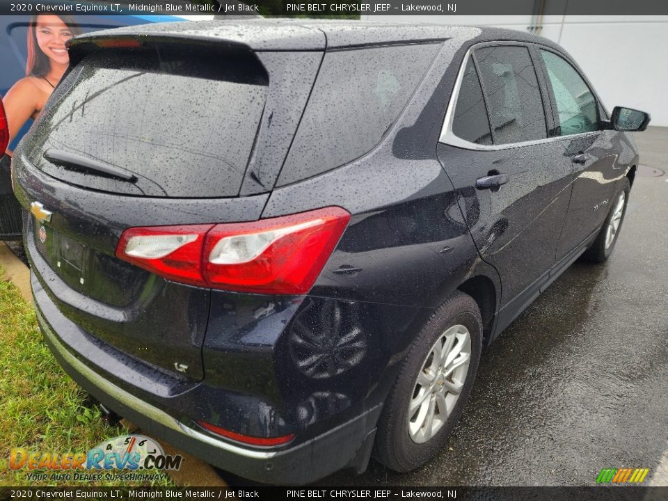 2020 Chevrolet Equinox LT Midnight Blue Metallic / Jet Black Photo #3