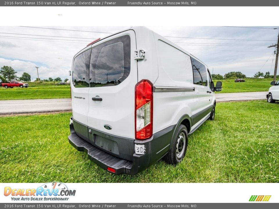 2016 Ford Transit 150 Van XL LR Regular Oxford White / Pewter Photo #4