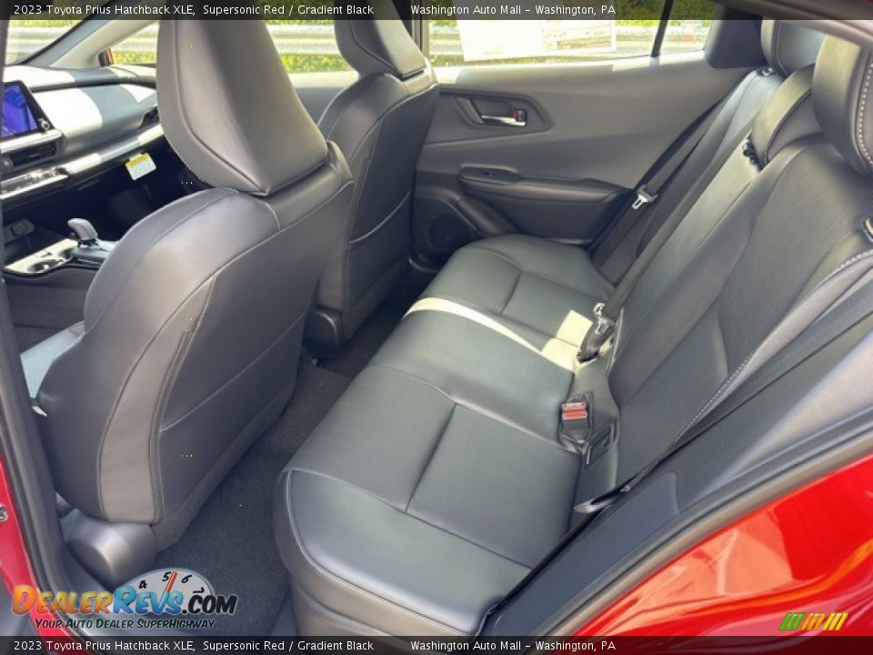Rear Seat of 2023 Toyota Prius Hatchback XLE Photo #19