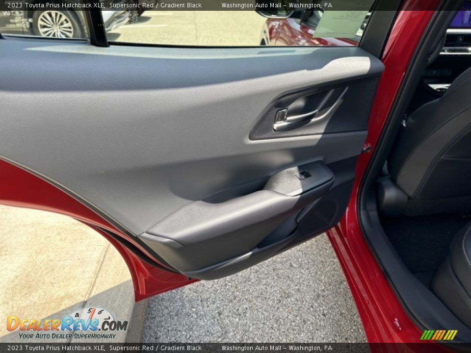 Door Panel of 2023 Toyota Prius Hatchback XLE Photo #20