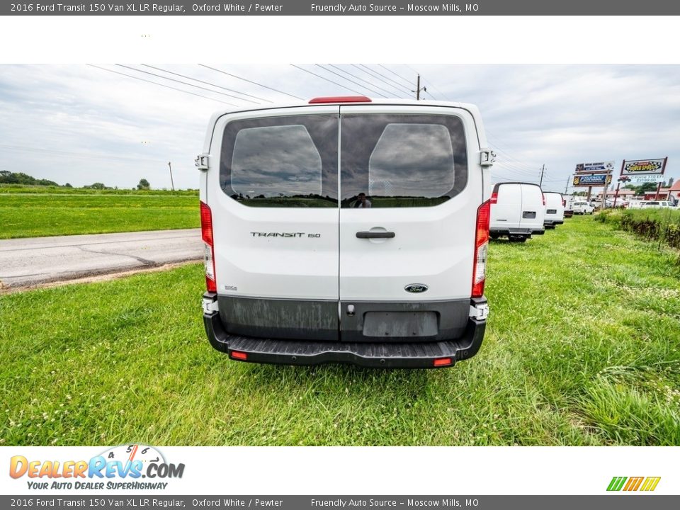 2016 Ford Transit 150 Van XL LR Regular Oxford White / Pewter Photo #5