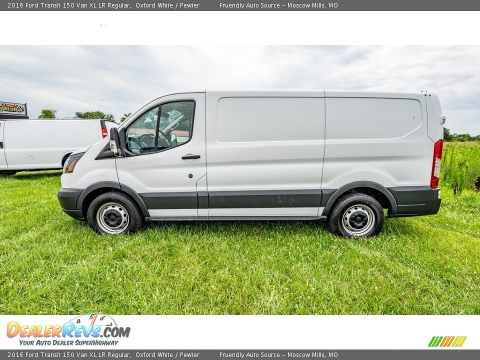 2016 Ford Transit 150 Van XL LR Regular Oxford White / Pewter Photo #7