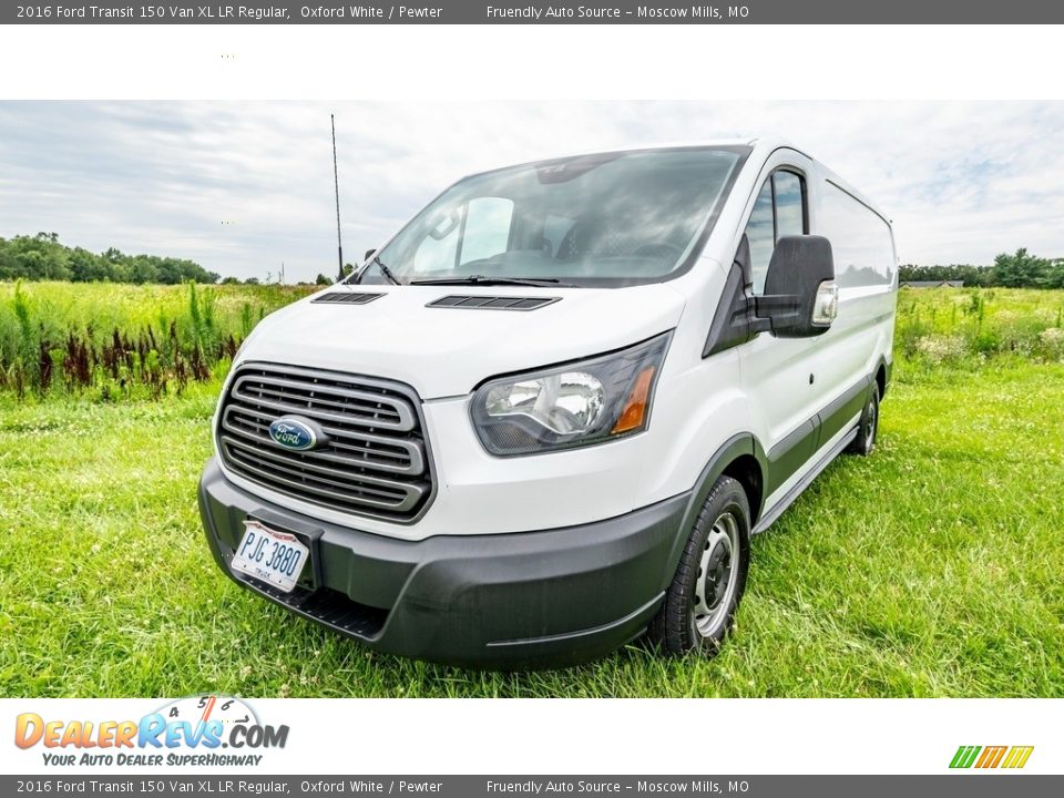 2016 Ford Transit 150 Van XL LR Regular Oxford White / Pewter Photo #8