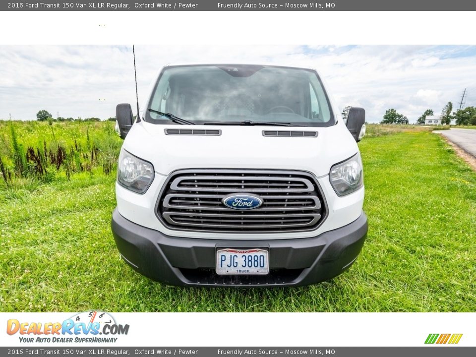 2016 Ford Transit 150 Van XL LR Regular Oxford White / Pewter Photo #9