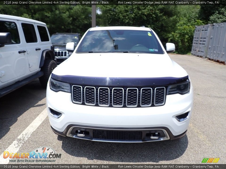 2018 Jeep Grand Cherokee Limited 4x4 Sterling Edition Bright White / Black Photo #2