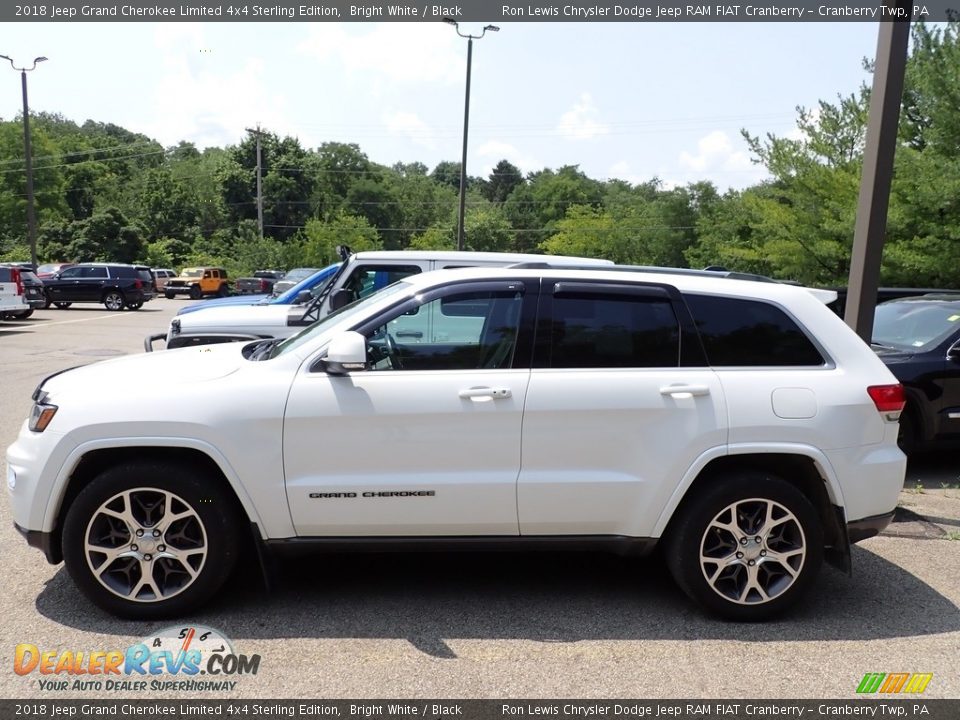 Bright White 2018 Jeep Grand Cherokee Limited 4x4 Sterling Edition Photo #4