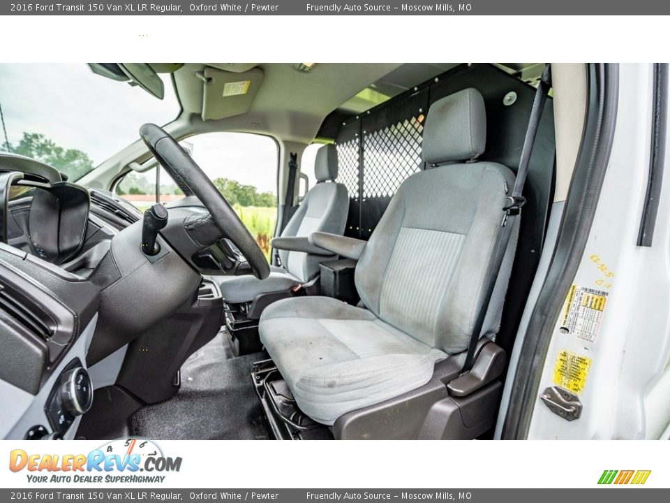 2016 Ford Transit 150 Van XL LR Regular Oxford White / Pewter Photo #17