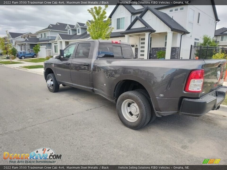 2022 Ram 3500 Tradesman Crew Cab 4x4 Maximum Steel Metallic / Black Photo #1