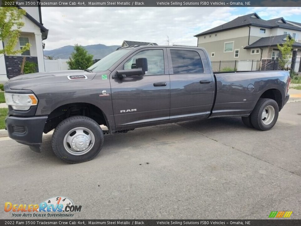 Maximum Steel Metallic 2022 Ram 3500 Tradesman Crew Cab 4x4 Photo #2