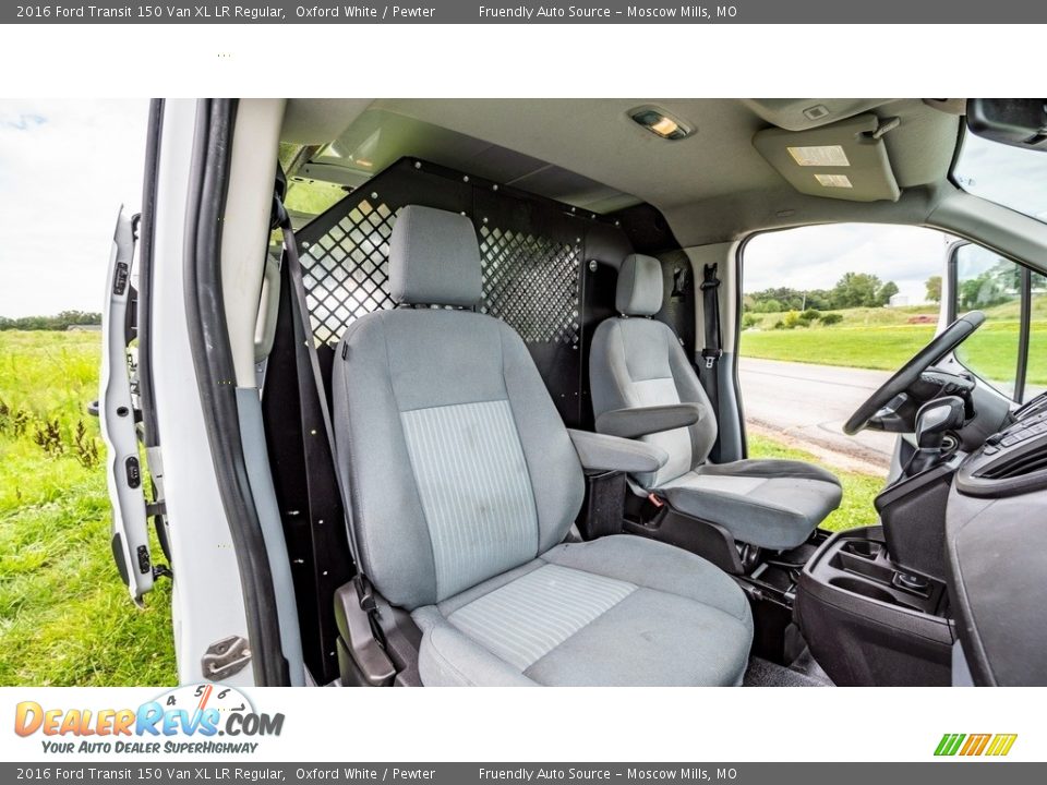 2016 Ford Transit 150 Van XL LR Regular Oxford White / Pewter Photo #26