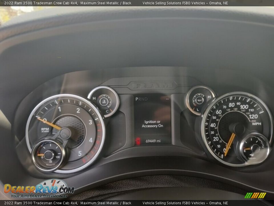 2022 Ram 3500 Tradesman Crew Cab 4x4 Gauges Photo #5