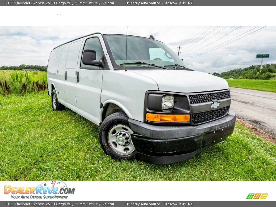 2017 Chevrolet Express 2500 Cargo WT Summit White / Neutral Photo #1