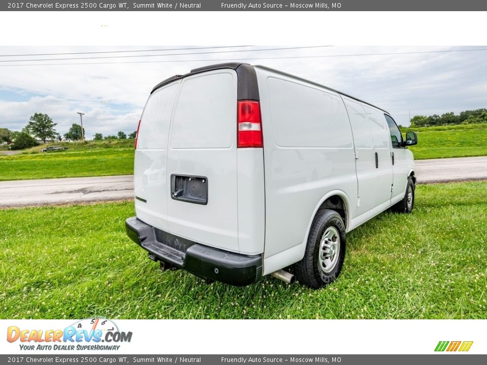 2017 Chevrolet Express 2500 Cargo WT Summit White / Neutral Photo #4