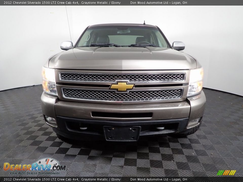 2012 Chevrolet Silverado 1500 LTZ Crew Cab 4x4 Graystone Metallic / Ebony Photo #4