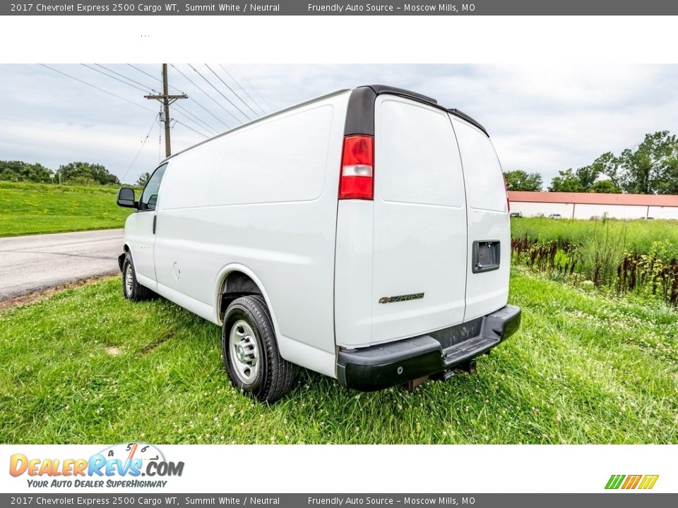 2017 Chevrolet Express 2500 Cargo WT Summit White / Neutral Photo #6