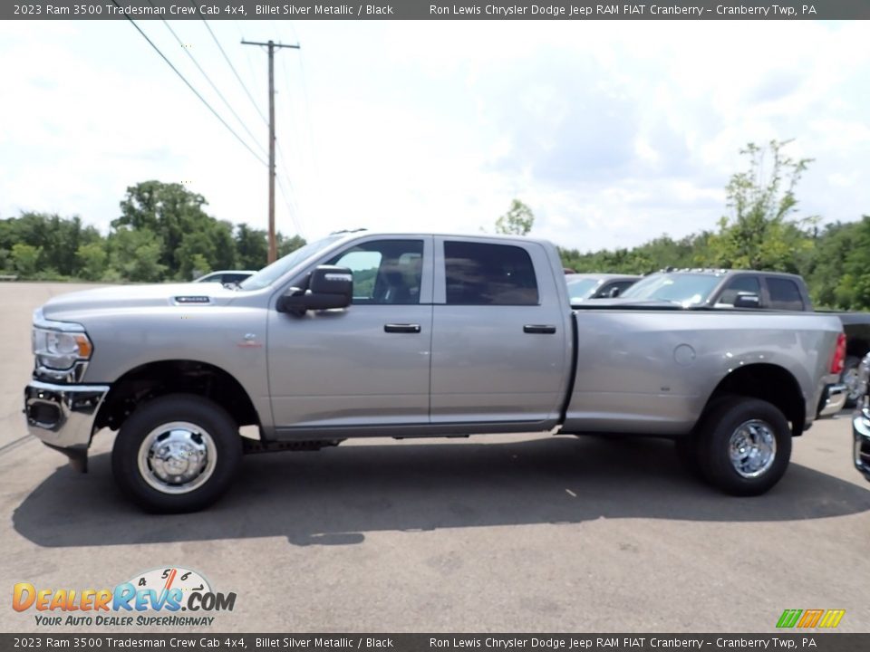 2023 Ram 3500 Tradesman Crew Cab 4x4 Billet Silver Metallic / Black Photo #2