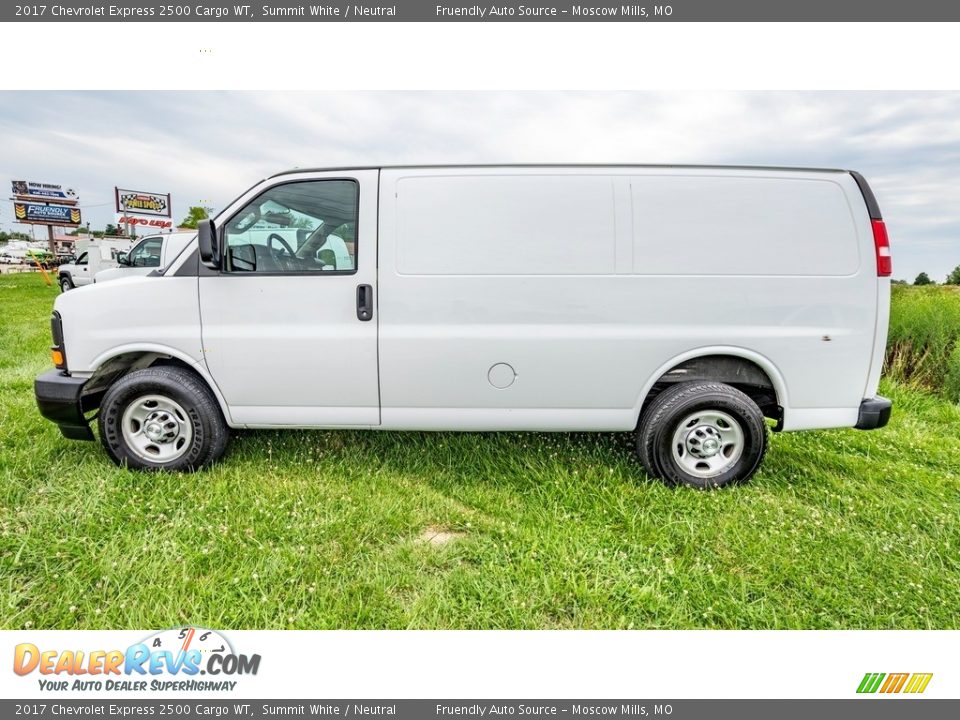 2017 Chevrolet Express 2500 Cargo WT Summit White / Neutral Photo #7